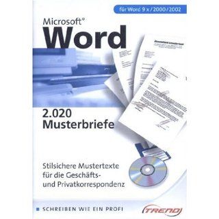 Word im Griff 2020 Musterbriefe Software