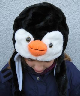Wintermütze Mütze in Tierform div. Sorten Universalgröße für