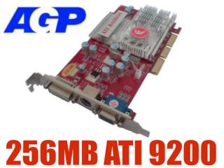 256MB ATI Radeon 9200 AGP Grafikkarte 256 MB Grafik Karte *Neu*