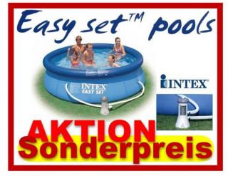 Intex Easy Set Quick Up Pool 244 x 76 cm Schwimmbecken Komplettset