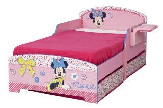 Minnie Mouse Toddler MDF Bed with Storage Drawers Kleinkind MDF Bett