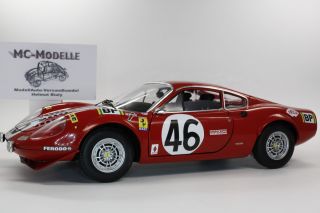 NEUHEIT Ferrari Dino 246 GT 24h LeMans #46 1972 HotWeels Elite Neu/OVP