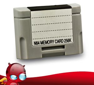 MEMORY CARD NINTENDO 64 SPEICHERKARTE für N64   256 KB
