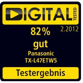 Panasonic TX L47ETW5 119 cm (47 Zoll) 3D LED Backlight Fernseher, EEK