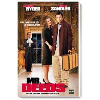 Mr. Deeds [VHS] Adam SandlerWinona Ryder, Steven Brill 