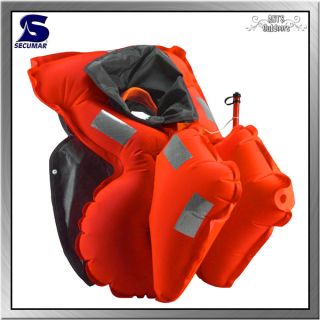 Secumar TETRA 275 3D Harness aufblasbare Schwimmweste / Rettungsweste