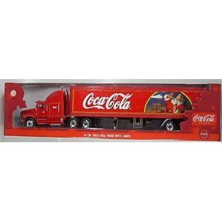 Riesen Coca Cola Weihnachtstruck mit Beleuchung und Spardose 