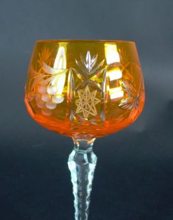 schöner Kristall Römer   Lausitzer Glas