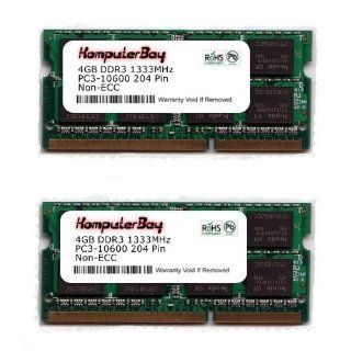 Komputerbay 8GB DDR3 SODIMM 1333Mhz PC3 10600 8 GB 