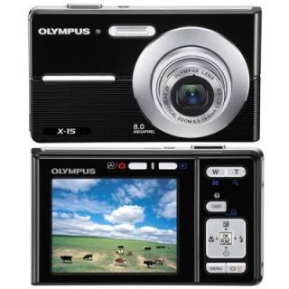Olympus X 15 Digitalkamera schwarz 4545350018788