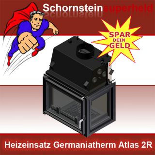 Kamin Ofen Wasserführender Heizeinsatz Germaniatherm Atlas 2R
