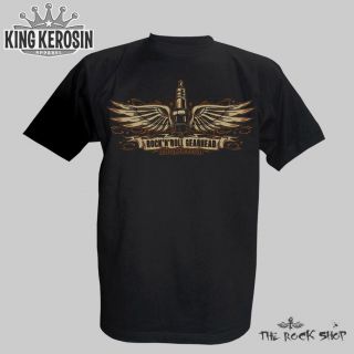 King Kerosin T Shirt   Rock n Roll Gearhead