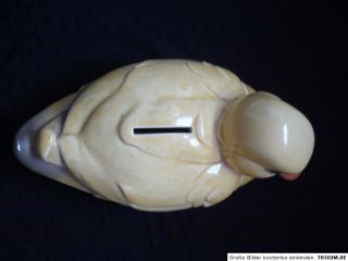 Art.1650 171) Goebel Spardose gelbe Ente. Guter Zustand, siehe Fotos