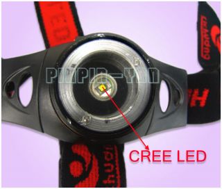 Zoom Q5 3W LED Stirnlampe Taschenlampe Kopflampe Headlamp 803C 300LM 3