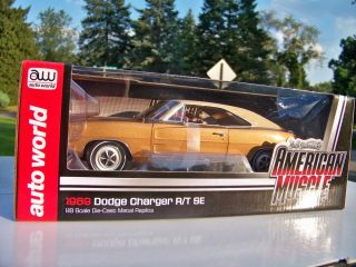 1st 69 RT/SE made in 118 by AutoWorld, and the 1st Mopar with a tan