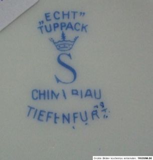 Tiefenfurt Echt Tuppack Unterteller Untertasse Teller (276)
