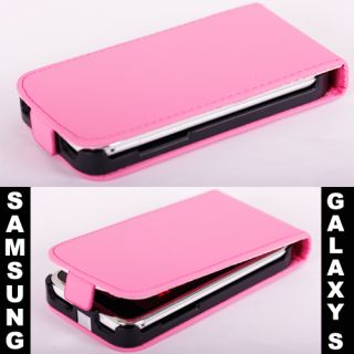 Samsung i9001 Galaxy S Plus Handytasche Ledertasche Schutzhülle Pink