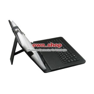 Leather Case Stand With Keyboard For 10 Zenithink ZT280 C91 ZT180