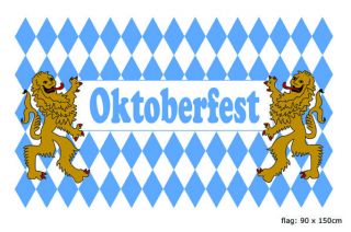 BAYERN FAHNE 90 x 150 cm Dekoration Oktoberfest