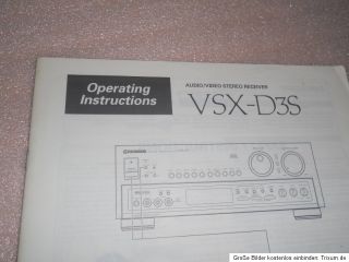 Pioneer VSX d3s 5.1 AV  Heimkino Receiver Voll Funktionstüchtig