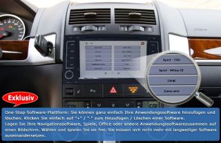 3G INTERNET 7 DVD GPS Radio bluetooth PIP DVB T TV für VW T5