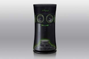 JVC NX SA1WE All In One Audio System (Tower Design mit vier
