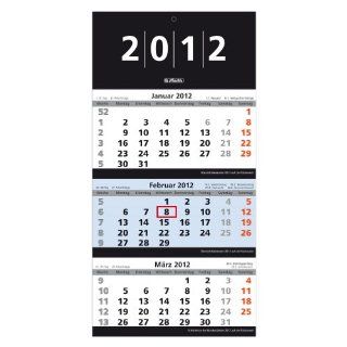 Herlitz 11183985 3 Monats Wandkalender 2012 Bürobedarf