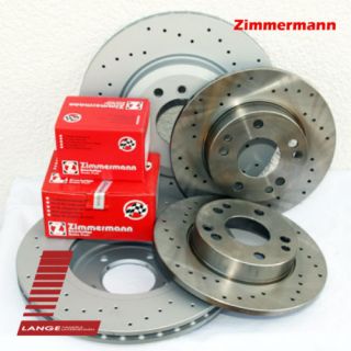 Zimmermann Bremsscheiben Beläge VW Sharan Sport KIT 313