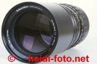 300/4.0 PQ HFT   APO XENAR Schneider Kreuznach f. Rolleiflex 6000 6008