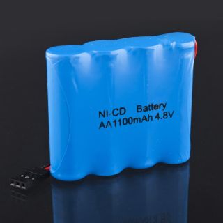8V 1100mAh NiCd 4 Cell Receiver Battery Pack Recharge