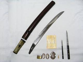 Authentic Japanese SAMURAI SWORD KATANA WAKIZASHI and BEUTIFUL