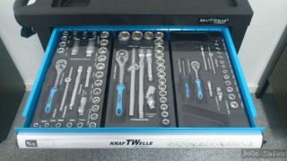Werkstattwagen / Werkzeugwagen Benson Tools inkl. Werkzeug +++NEU