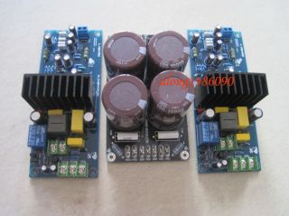 Assembled LJM  L15D Pro Stero Power amplifier board (2 channel) + PSU