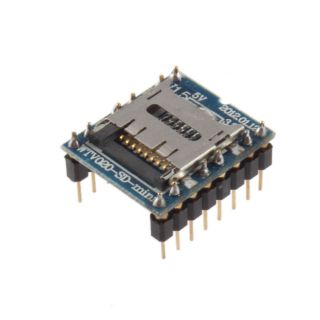 Mini SD Card  Sound Module For PIC Arduino WTV020 SD 16P###