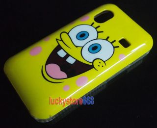 SpongeBob Hard Back Cover Case for Samsung Galaxy Ace S5830
