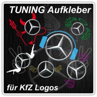 S019  Aufkleber Tuning Kfz Logo Mazda VW Opel BMW Sticker Shocker