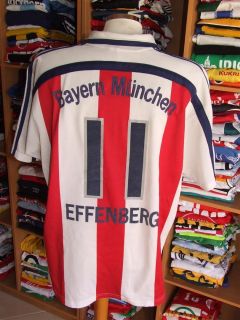 Trikot Bayern München 2000/02 (XL)#11 Effenberg Away Auswärts Adidas