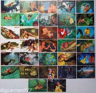 Walt Disney TARZAN Movie 32 Postcard Set
