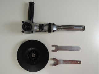 Druckluft Winkel Poliermaschine für Poliertücher von 180 mm