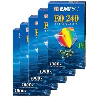 EMTEC EQ 240 5er Pack VHS Videokassetten Elektronik
