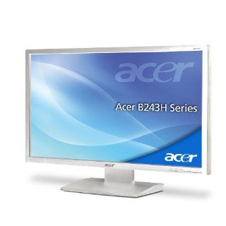 Acer B243HLAOwmdr 61cm LED Backlight Monitor hellgrau 