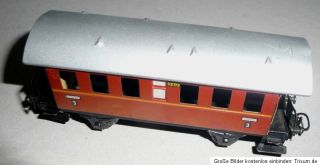 Märklin 327/2 Personenwagen 3. Klasse rotbraun