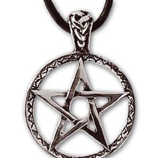 Anhänger Amulett Pentagramm Silber Schmuck