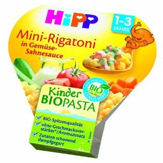 Hipp Kinder Pasta Mini Rigatoni 7885, 6er Pack (6 x 260 g Stück