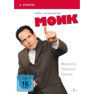 Monk   6. Staffel [4 DVDs] Tony Shalhoub, Ted Levine