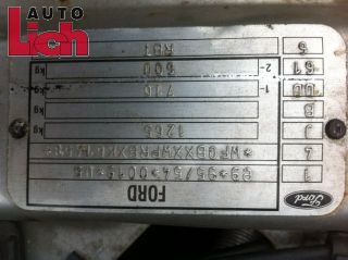 Ford KA BJ99 1,3L 44KW Servo Schlauch Servoleitung 97KB3A713AE
