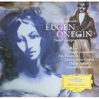 Tschaikowsky Eugen Onegin (Opernquerschnitt in deutscher Sprache