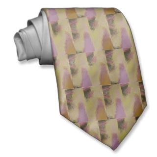 Pattern Pink Brown Fawn Tie
