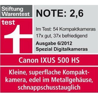Canon IXUS 500 HS Digitalkamera 3 Zoll silber Kamera