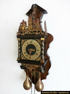 Wanduhr Pendeluhr Regulator Zaanse klok Clock Hermle